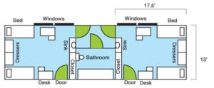 RTC Residence Hall Floor Plan